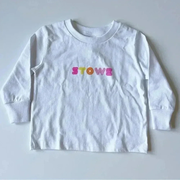 Girls Stowe Vermont Long Sleeve Tee NWOT - Picture 1 of 4